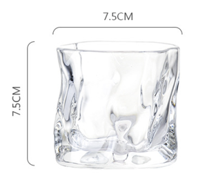 Verre à shot carré moderne et écologique, avec logo personnalisé, transparent, pour jus, whisky, vin et eau glacée - Product Image 4