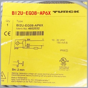 Sensor de Proximidad Inductivo BI2U-<span class=keywords><strong>EG08</strong></span>-AP6X BI2UEG08AP6X <span class=keywords><strong>EG08</strong></span> con Rosca de 2mm para PLC - Product Image 1