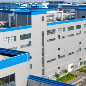 Hangar en acier préfabriqué moderne et efficace de conception industrielle Q235/Q345 avec garantie de 2 ans et conception de modèle <span class=keywords><strong>3D</strong></span> par Tsin - Product Image 1