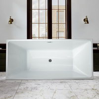 Baignoire autoportante ovale moderne en acrylique blanc pour 1 personne, écologique, avec fonction massage, garantie 5 ans, pour appartement intérieur