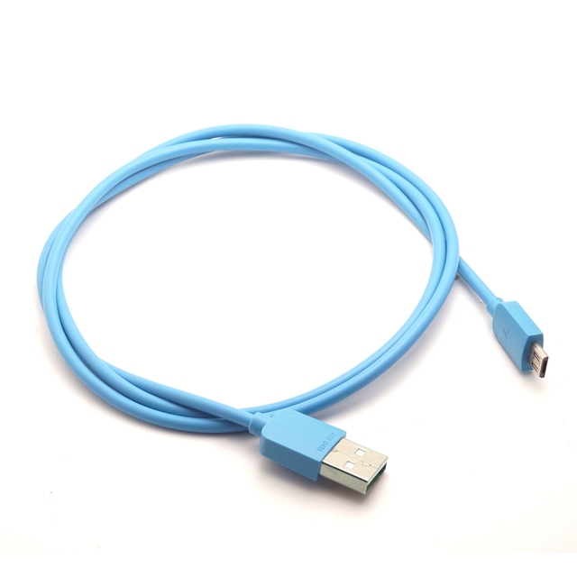 Cantell Low Price Pure Copper Micro USB Charging Cable 2.1-2.4A 1m for Android Computer Printer