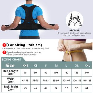 Tùy Chỉnh Thiết Kế Ajustable Trở Lại Tư Thế Corrector Vành Đai Cải Thiện Tư Thế - Product Image 5