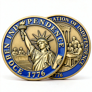 Monedas Personalizadas con Logotipo, Monedas de Aleación de Zinc con Logotipo Empresarial, Colecciones de Monedas Esmaltadas de Doble Cara, Moneda Coleccionable Personalizada - Product Image 6