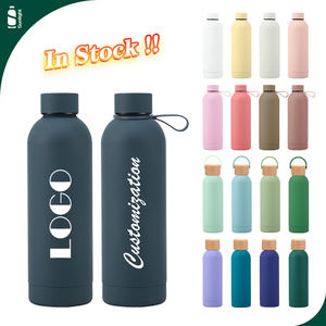 زجاجة سفر قارورة تفريغ ترمس مزدوجة معزولة زجاجة ماء باردة لمدة 12 ساعة زجاجة ترمس ساخنة - Product Image 1