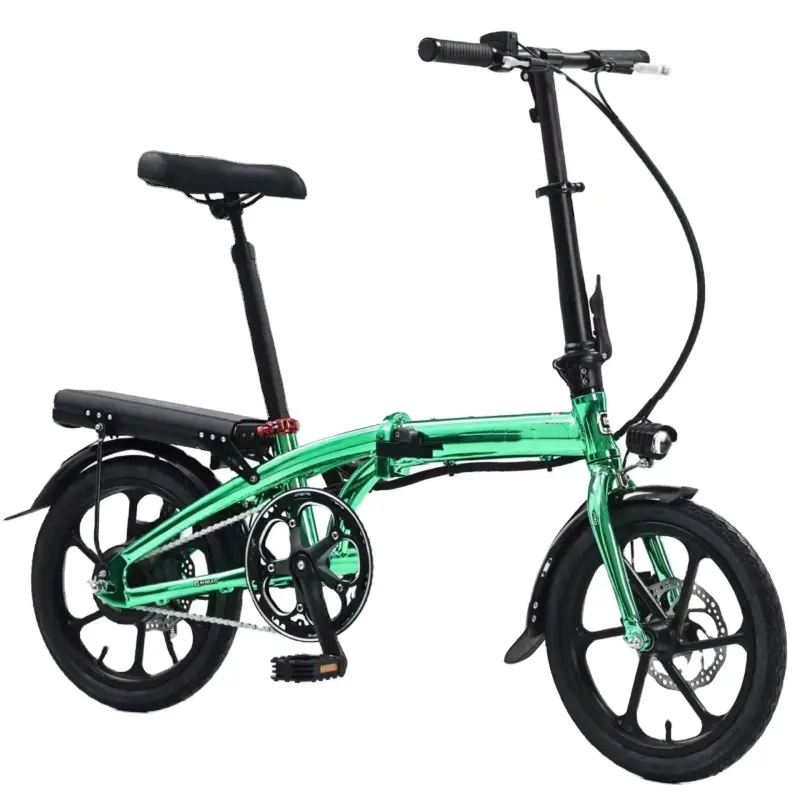 도매 접이식 전자 자전거 전기 도시 자전거 36V10AH 이동식 배터리 알루미늄 고품질 전기 자전거