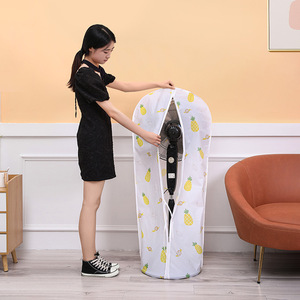 Funda antipolvo para ventilador eléctrico, funda de almacenamiento impermeable de estilo de dibujos animados, universal, para suelo, 60x140, material Peva - Product Image 3