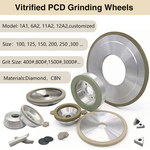 Đá mài kim cương hình chén REZZ RUIZUAN 6A2, dạng vitrified, dùng để mài sắc, đánh bóng dụng cụ cắt PCD, PCBN, <span class=keywords><strong>CVD</strong></span>, MCD - Product Image 2