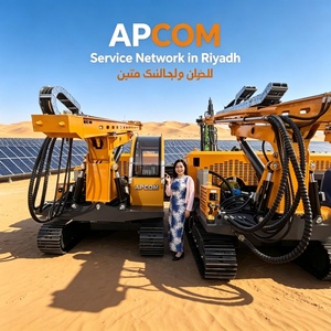 Máquina Perforadora de Estacas Solares APCOM para el Mercado de Arabia Saudita, Proyecto Solar <span class=keywords><strong>MENA</strong></span> como Equipo Solar - Product Image 1