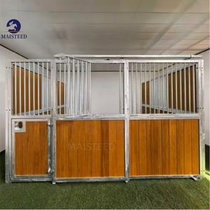 Box de <span class=keywords><strong>chevaux</strong></span> de style européen avec abri amovible et durable pour équipement équestre de ferme - Product Image 5