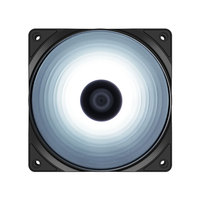 Ventilador de Caja DEEPCOOL Magic Blade 120 RGB, Refrigeración Líquida de Doble Puerto, Escape Eficiente para Computadora, Azul Blu-Ray, PC 3P Pequeño + 4P Grande