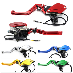 Poignée de course de moto universelle réglable <span class=keywords><strong>pompe</strong></span> de frein <span class=keywords><strong>hydraulique</strong></span> embrayage <span class=keywords><strong>levier</strong></span> d'embrayage de frein de moto - Product Image 4