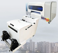 Printer DTF Suncolor Murah A3 Inkjet dengan Printhead Xp600, Tinta DTF Tanpa Pengocok Bubuk