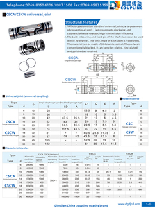 Универсальный шарнирный вал от производителя, OEM, с шпоночным пазом, на заказ, RPM1800, UNCA, двойная/одинарная конструкция - Product Image 6
