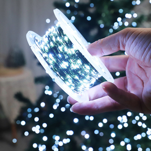 Guirlandes lumineuses solaires pour fenêtre, Noël, blanc chaud 2700K, télécommande, IP65, recharge USB, automatique, chambre, balcon - Product Image 2