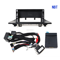 Untuk BMW X1 F48 NBT 2016-2017, Bingkai Konsol Tengah Navigasi Android 12.3 Inci dengan Kabel Harness