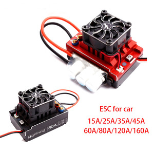 Flycolor Bộ Điều Khiển Tốc Độ Điện Tử ESC Xe Hơi Điều Khiển Từ Xa 18A 25A 35A 45A 60A 80A 120A 160A 2-3S Cho Tốc Độ Đua Xe Điều Khiển Từ Xa - Product Image 3