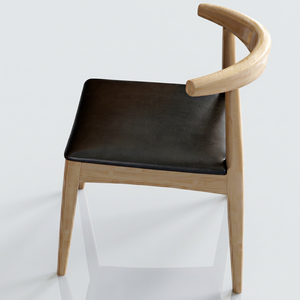Silla Moderna de Madera para Sala de Estar, Respaldo Sólido, Diseño Ergonómico, Muebles para el Hogar, para Pisos Duros - Product Image 3