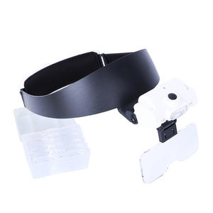 Loupe de casque avec lumières LED Bandeau dentaire Loupe MG82000-J détachable - Product Image 5