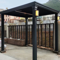 Maigre à mobile Jacuzzi Arbour Blanc Jardin Mirador Manuel Pergola Gazebo Pavillon