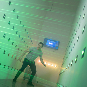 Juego de Luces Láser para Sala de <span class=keywords><strong>Juegos</strong></span>, Laberinto Láser, Juego de Movimiento con Láser para Actividades de Team Building - Product Image 1
