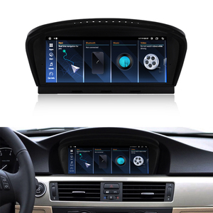 Pantalla Multimedia Android para <span class=keywords><strong>BMW</strong></span> Serie 5 E60/E61/E62/E63, Soporte para Salpicadero, Carplay, GPS, WIFI, Ayuda de Marcha Atrás, USB KANOR - Product Image 1