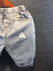 Ropa Infantil Vintage de Alta Calidad, Jeans para Niños de Proveedores de Telas de Mezclilla - Product Image 6