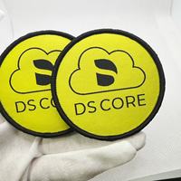 Écusson tissé personnalisé de qualité supérieure, fourni par l'usine, emblème de marque de mode pour les fabricants de vêtements, vestes, sacs, chapeaux et accessoires