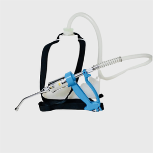 Jeringa <span class=keywords><strong>Veterinaria</strong></span> Automática de 5 ml, Inyector de Mochila con Pistola de Dosificación y Botella de Medicina de 3L para Animales de Granja - Product Image 1
