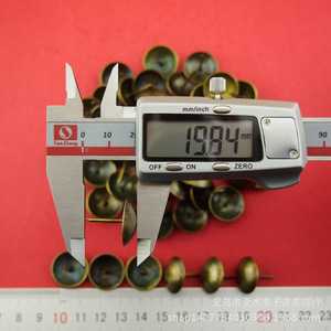 <b>Antique</b> Style Brass Rivets 23*19mm Decorative Push Rivets For Wooden Door <b>Sofa</b> Furniture - Product Image 3