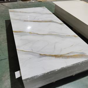 Más de 150 Diseños de Láminas de PVC con Efecto Mármol/Madera, 1220x2440mm, <span class=keywords><strong>3</strong></span>/4/5mm, Resistentes al Fuego y al Agua, Marca <span class=keywords><strong>Demax</strong></span>, Diseño Gráfico Moderno para Pared - Product Image 2