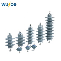 Parafoudre composite à oxyde de zinc HY5WS-10/30 6kV, parafoudre sans interstice à isolation polymère