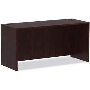 Alera VA256024MY Mueble de oficina de la serie Mahogany Valencia, modelo Credenza Shell, 59 1/8 pulgadas de ancho x 23 5/8 pulgadas de profundidad x 29 5/8 pulgadas de alto - Product Image 5