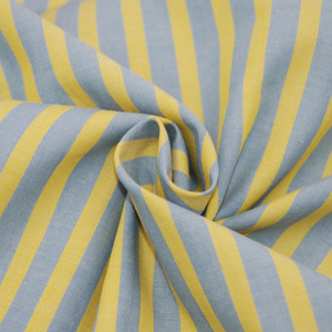 40s haute densité, couleur fluorescente brillante, <span class=keywords><strong>bleu</strong></span>, <span class=keywords><strong>blanc</strong></span>, jaune, orange, meilleure vente, fil gots teint, popeline rayée, tissu en coton - Product Image 3