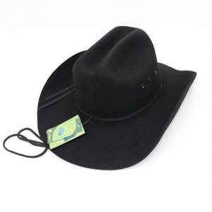 หมวกเฟโดราคุณภาพสูงสำหรับผู้ชาย ประดับริบบิ้นและขนนก สไตล์ลำลองย้อนยุค ทำจากผ้าขนสัตว์ ระบายอากาศได้ดี เหมาะสำหรับทุกฤดูกาล ผู้ใหญ่ สวมใส่กลางแจ้ง สไตล์คาวบอยตะวันตก - Product Image 2