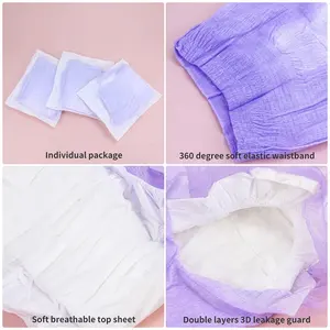 Hello Kitty — culottes menstruelles jetables, sous-vêtements en coton biologique, 4 couches