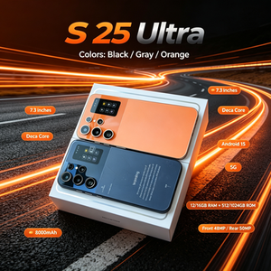 Smartphone S25 Ultra Desbloqueado de Calidad Ultra Alta, Deca Core, 16GB+1TB, para Juegos, LTE, Cámara Trasera de 108MP, Doble SIM, 5G, Fábrica Española - Product Image 6