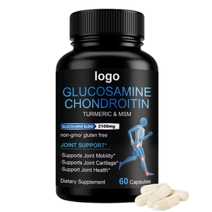 Oem GMP chứng nhận chăm sóc sức khỏe Glucosamine Chondroitin MSM viên nang hiệu quả chăm sóc khớp bổ sung cho người lớn ở mọi lứa tuổi - Product Image 1