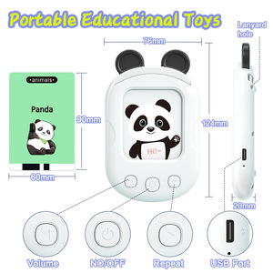 Giocattolo <span class=keywords><strong>di</strong></span> educazione all'apprendimento cognitivo parlante per bambini <span class=keywords><strong>parole</strong></span> del lettore Talk Card giocattolo per l'apprendimento cognitivo - Product Image 2