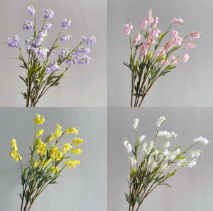 Flores Artificiales Colgantes Estilo Coreano, Lirios del Valle Artificiales, Decoración para Bodas y Hogar - Product Image 4