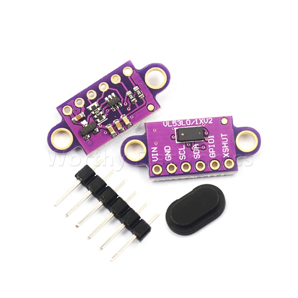 Electronic module TOF time of flight ranging sensor ic module GY-53 VL53L1X VL53L0X V2 serial output