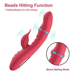 Masajeador AV de vibración de doble aleteo de 7 frecuencias, diseño <span class=keywords><strong>para</strong></span> lamer la lengua <span class=keywords><strong>para</strong></span> masturbación femenina, juguete sexual <span class=keywords><strong>para</strong></span> adultos - Product Image 2