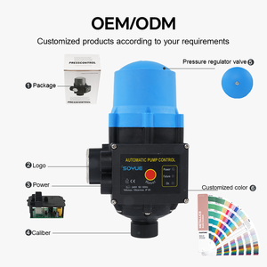 Fabrieksprijs Oem Automatische Dompelpomp Controller Hoge Druk 1-10 Bar 50/60Hz Voor Gezinswoningen Met 1 Jaar Garantie - Product Image 2