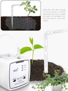 Kit <span class=keywords><strong>de</strong></span> <span class=keywords><strong>riego</strong></span> por goteo automático A65 DIY con bomba <span class=keywords><strong>de</strong></span> agua programable, temporizador, WIFI, bomba dual inteligente, sistema <span class=keywords><strong>de</strong></span> <span class=keywords><strong>riego</strong></span> automático - Product Image 5