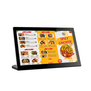 Nouvelle tablette Android 14 pouces Rockchip Quad Core avec écran tactile, Wi-Fi, 4G, GSM, 3G, signalisation numérique en forme de L pour restaurants et autres commerces de point de vente. - Product Image 1