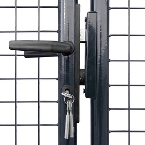 Valla de aislamiento de acero gris oscuro de 200*315cm Categoría de producto para enrejado de esgrima y puertas - Product Image 6