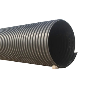 Tubi Dn200-800 in <span class=keywords><strong>polietilene</strong></span> di alta qualità a doppia parete ondulato Hdpe prezzi doppia parete ondulato tubi Hdpe - Product Image 3