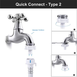 Tuyau flexible de drainage en PVC, tuyau d'eau durable <span class=keywords><strong>et</strong></span> flexible pour <span class=keywords><strong>lave</strong></span>-<span class=keywords><strong>vaisselle</strong></span> <span class=keywords><strong>et</strong></span> <span class=keywords><strong>lave</strong></span>-<span class=keywords><strong>linge</strong></span>, tuyau d'arrivée d'eau - Product Image 3