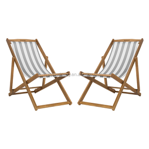 Chaise longue en bois <span class=keywords><strong>de</strong></span> pin massif, vente en gros, pliable, <span class=keywords><strong>bord</strong></span> <span class=keywords><strong>de</strong></span> <span class=keywords><strong>mer</strong></span>, léger, inclinable, détente, toile, loisirs, Chaise longue - Product Image 3