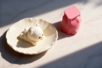 Moule à gâteau en silicone ours polaire mignon 3D animal