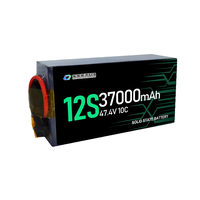 Batterie lithium-ion à semi-conducteurs haute énergie 6S 37000mAh 38000mAh pour sous-marins et drones